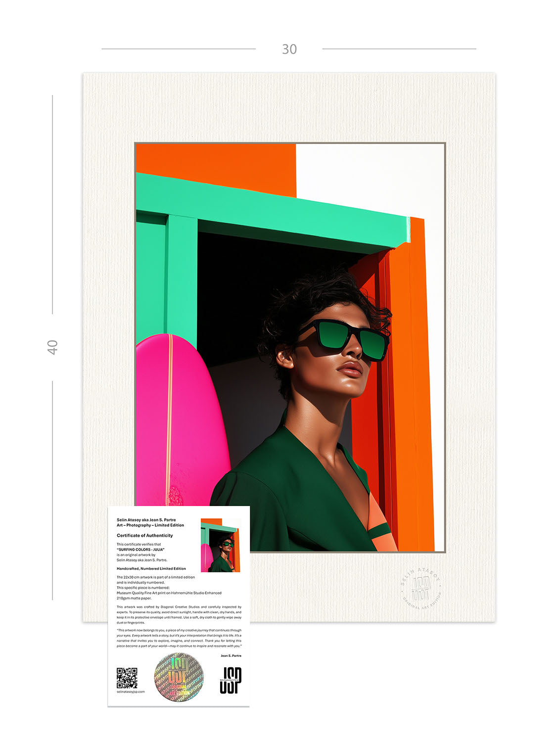 Surfing Colors - Julia