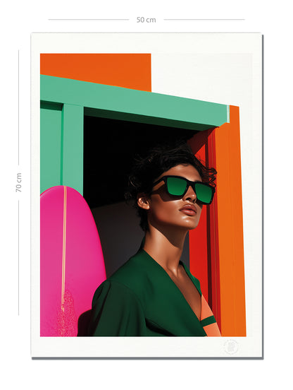 Surfing Colors - Julia